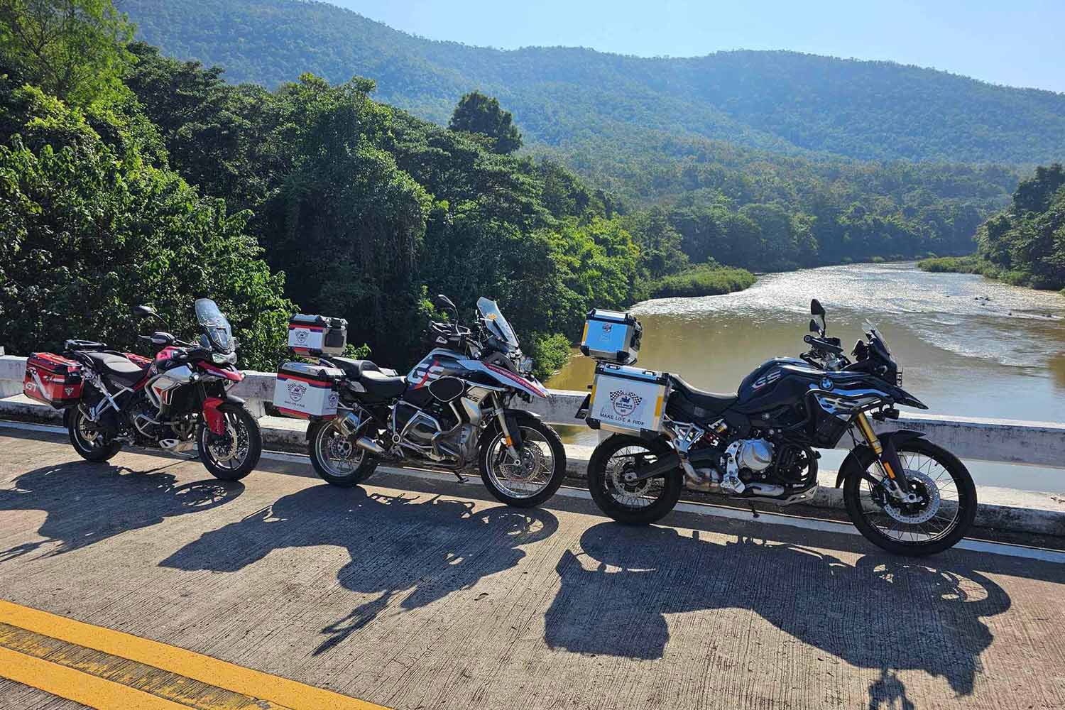 Rural Thailand motorcycle tour